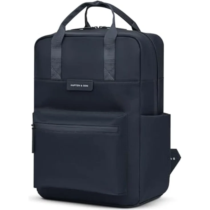 Kapten & Son Bergen Pro Backpack, Freizeitrucksack mit Laptopfach (bis 15 Zoll), 15L, Navy Blue – Bild 2