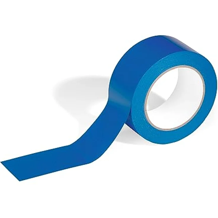 Durable Markierungsband DURALINE BASIC 50/016, 50 mm x 33 m (BxL), für Objekte und Flächen, blau, 104406 – Bild 1