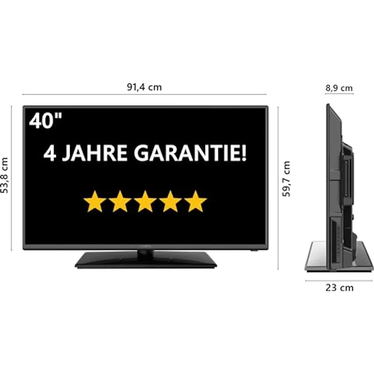 Reflexion LDDW40iBT Smart LED-TV 32" Full HD, DVB-S2/C/T2, WLAN, PVR, DVD-Player, 81,3 cm – Bild 2
