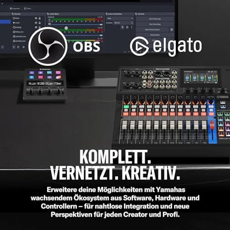 Yamaha MGX12 BK, 12-Kanal Digitalmischpult mit Bluetooth, integrierten DSP und 16-Spur Recording, Schwarz – Bild 11
