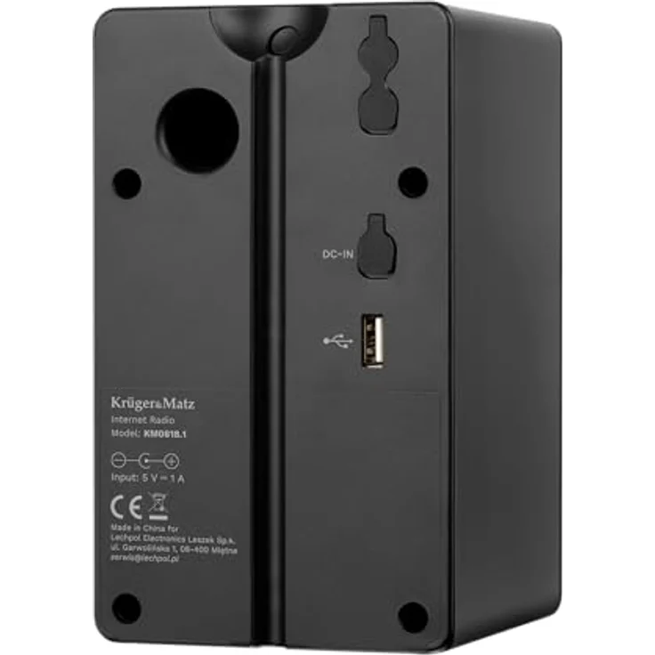 Kruger&Matz KM0818.1, Internetradio mit Bluetooth 5.0, 2,4" Farbdisplay und Weckfunktion – Bild 2