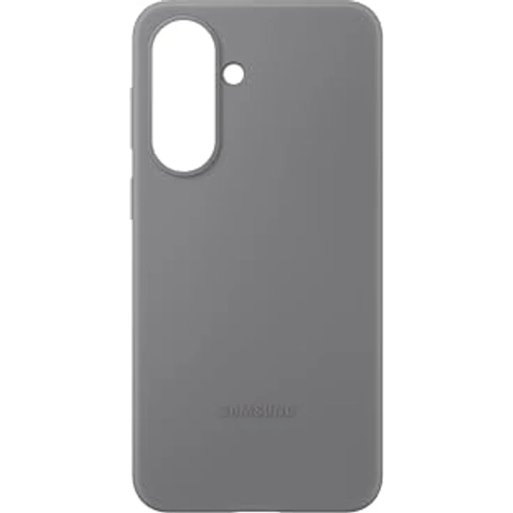 SAMSUNG Silicone Case für Galaxy A57 5G, grau, mattes Design, weiche Textur, Schutz für Rückseite und Rahmen – Bild 4