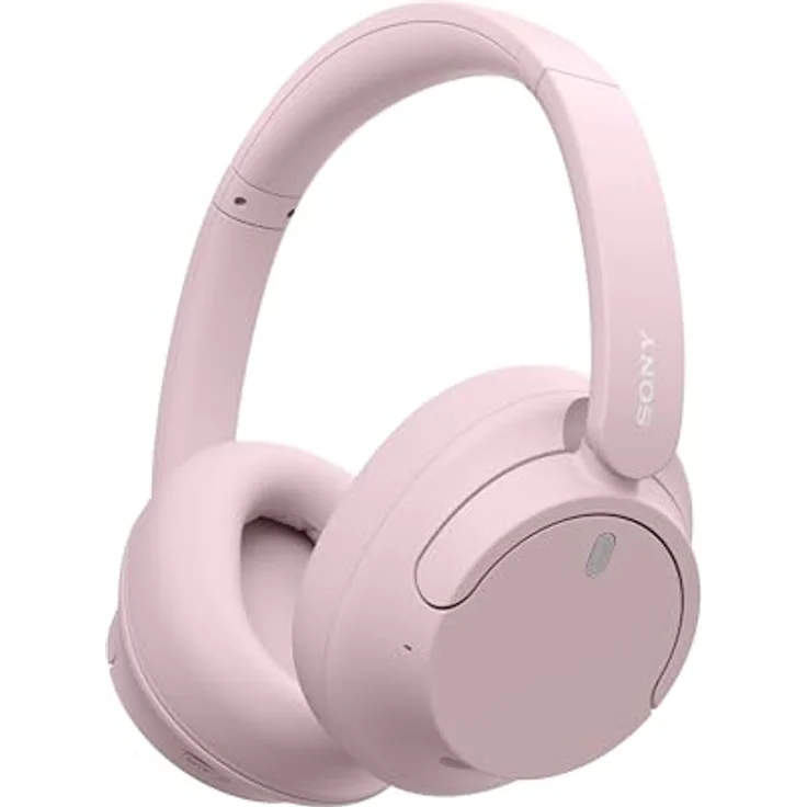 Sony WH-CH720N Kabelloser Bluetooth-Kopfhörer mit Geräuschunterdrückung, hoher Klangqualität, Umgebungsgeräuschmodus, leichtes Design, bis zu 50 Stunden Akkulaufzeit, iOS & Android - Rosa – Bild 1