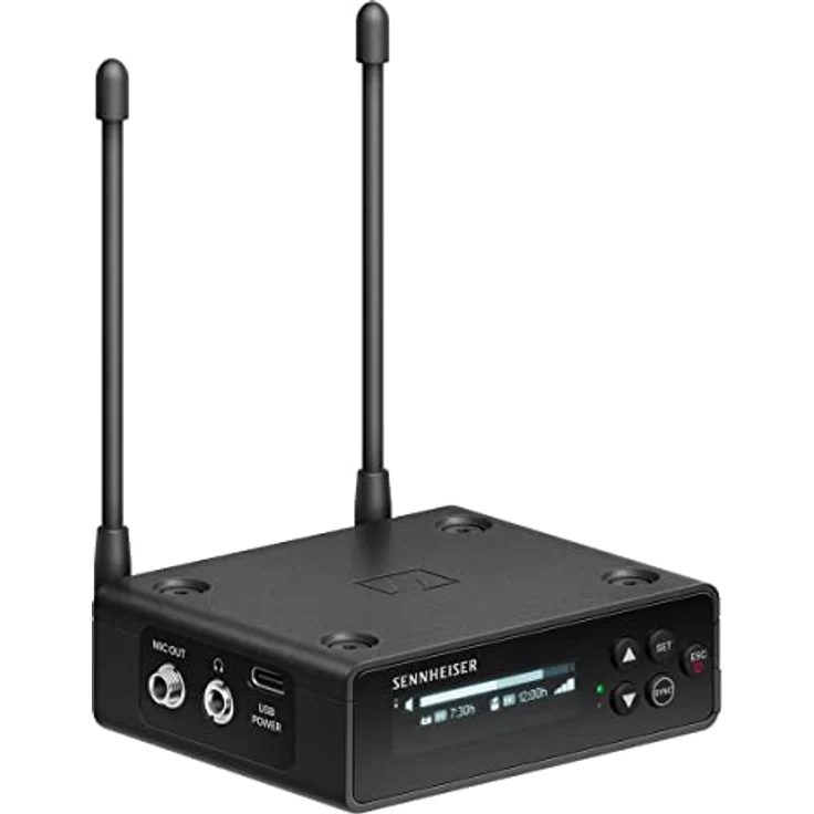 Sennheiser EW-DP ME4 SET R1-6, volldigitales UHF-Drahtlossystem mit ME 4 Lavaliermikrofon, Bluetooth, bis zu 12 Std. Akkulaufzeit, Frequenzbereich 520-576 MHz – Bild 8