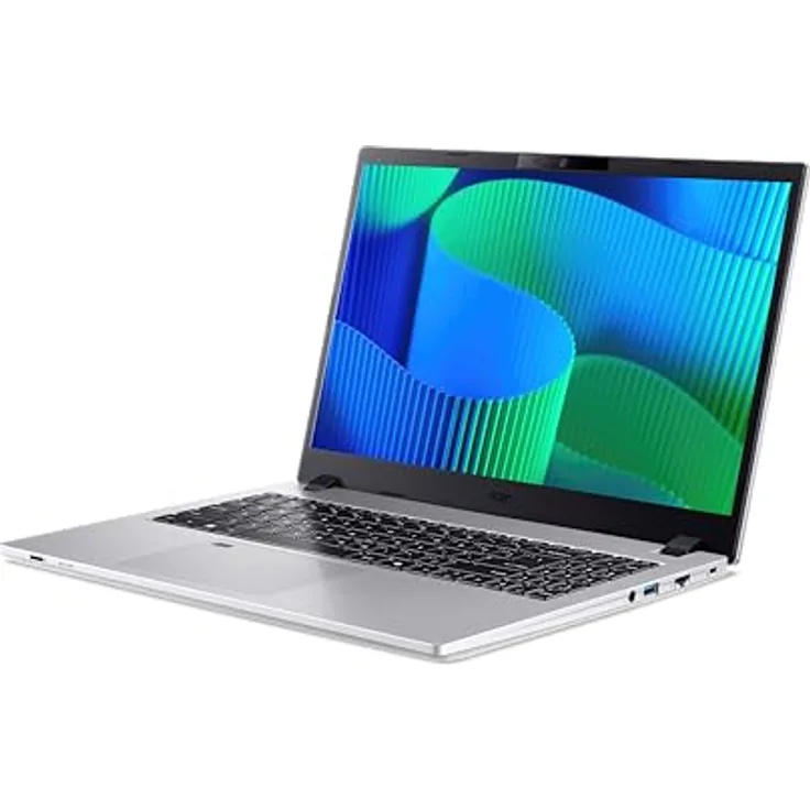 Acer TravelMate P2, 15,6" FHD Notebook mit Intel Core Ultra 5 225, 16 GB RAM, 512 GB SSD, Wi-Fi 6, Silber