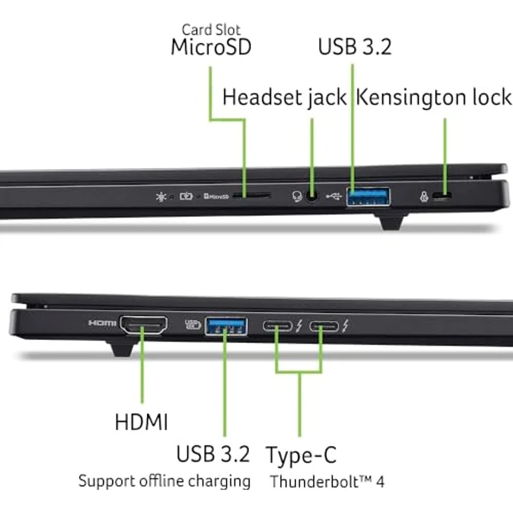 Acer Swift Go 16 AI OLED (SFG16-74-990B), 16" WUXGA+ OLED Laptop mit Intel Core Ultra 9, 32 GB RAM, 1 TB SSD, Intel Arc Grafik, Windows 11, QWERTZ Tastatur – Bild 5