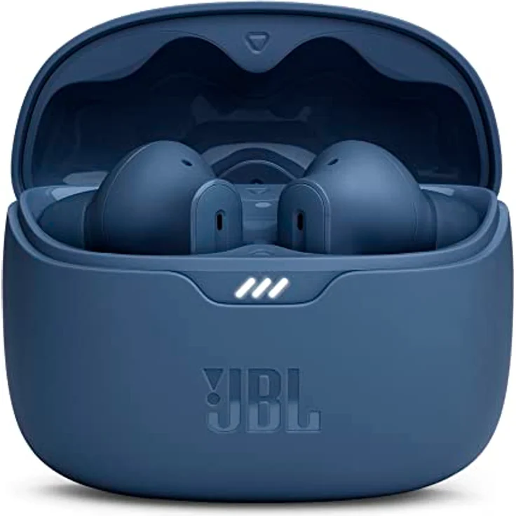 JBL Tune Beam – Wasserresistente, True-Wireless In-Ear-Kopfhörer mit Noise-Cancelling in Blau – Mit bis zu 48 h Musikwiedergabe – Bild 5