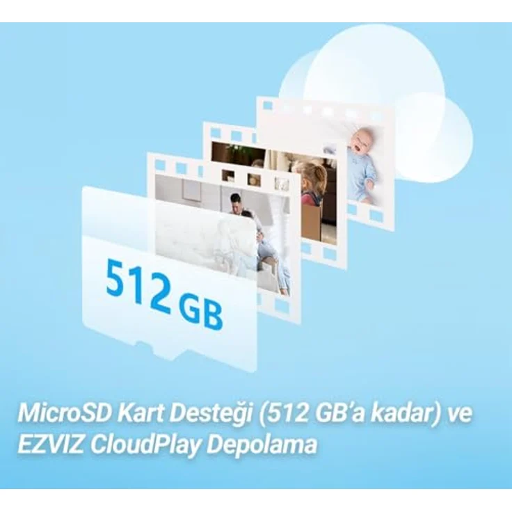 EZVIZ Überwachungskamera für den Außenbereich, IP, WLAN, 2K+/2K+, Doppelobjektiv mit Farb-Nachtsicht und bidirektionalem Audio H90 2K, Farbige Nachtsicht – Bild 8