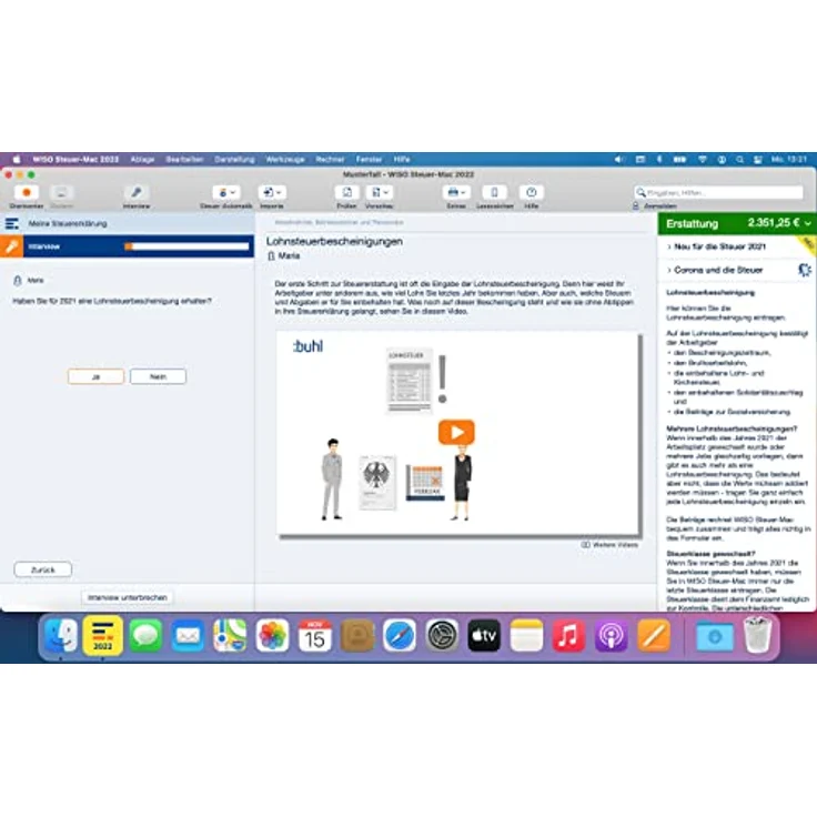 WISO Steuer-Mac 2022 (für Steuerjahr 2021|Standard Verpackung) – Bild 4