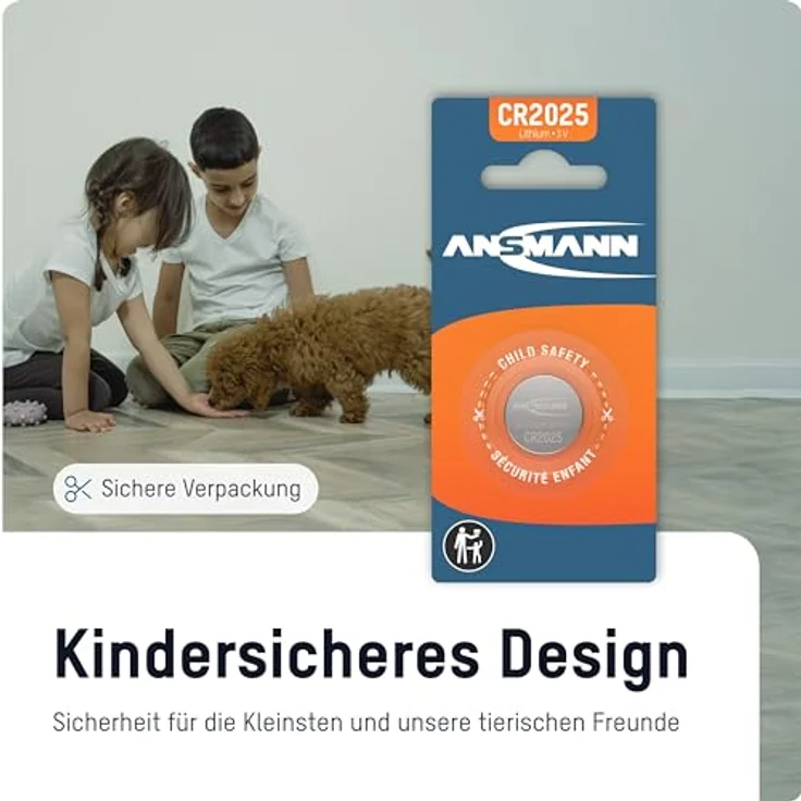 Varta Batterien CR 2025 Lithium Knopfzelle – Bild 3