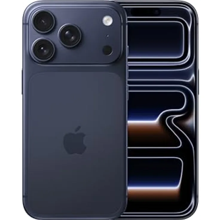 Apple iPhone 17 Pro (256 GB, Deep Blue, 6.30", Dual SIM, 5G), Smartphone, Blau