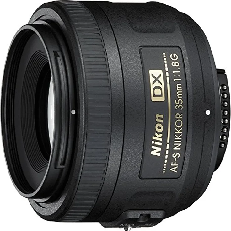 Nikon AF-S DX Nikkor 35mm 1:1,8G, lichtstarkes Normalobjektiv mit Silent-Wave-Motor und 52mm Filtergewinde