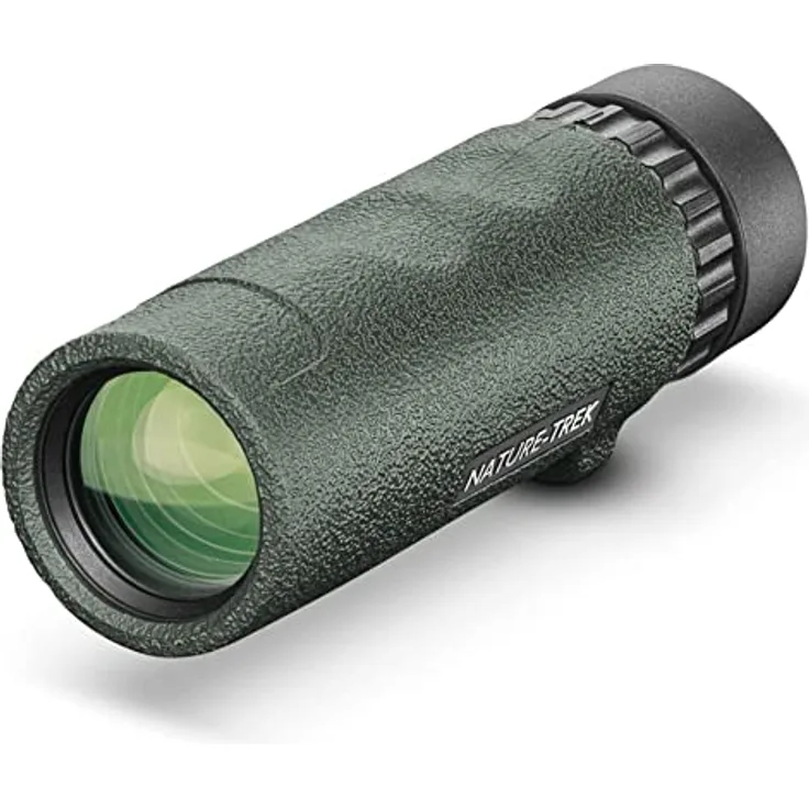 Hawke Nature-Trek 10x25 Monocular, Mehrschichtvergütetes Monokular, 10x Vergrößerung, grün