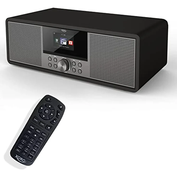 XORO HMT 600 V2 - All-in-One Internetradio mit WLAN, CD-Player, DAB+/FM Radio, Bluetooth, Podcast, USB MP3 Mediaplayer, Spotify Connect, MP3-Streaming (UPnP) – Bild 1