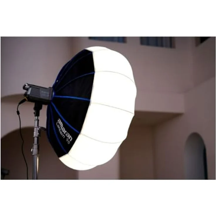 Amaran Lantern 90, kugelförmige Softbox mit 90 cm Größe, universeller Bowens-Mount, Schnellmontage-Technik für einfachen Aufbau – Bild 2