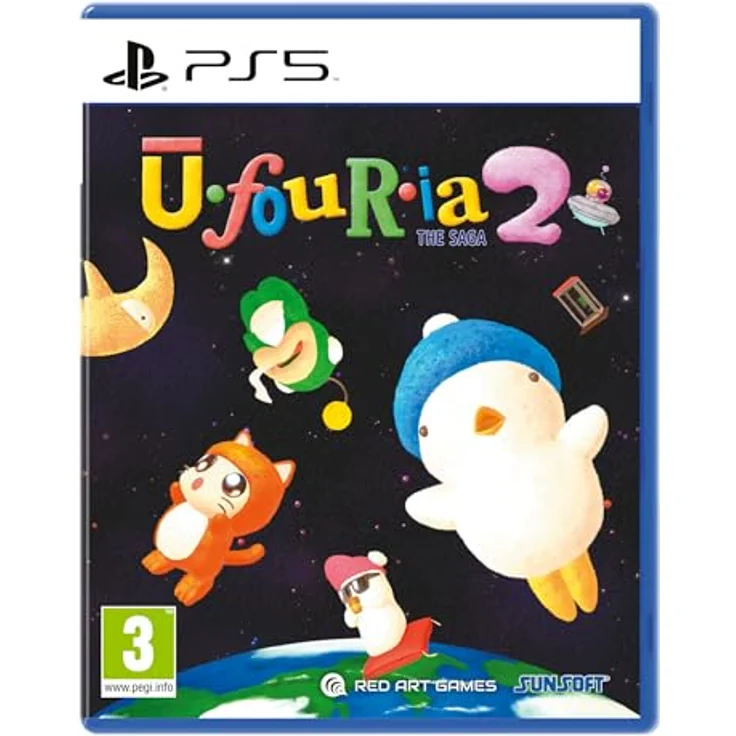 Red Art Games Ufouria The Saga 2 PlayStation 5, Sidescrolling-Actionspiel in handgefertigter Filzwelt – Bild 1