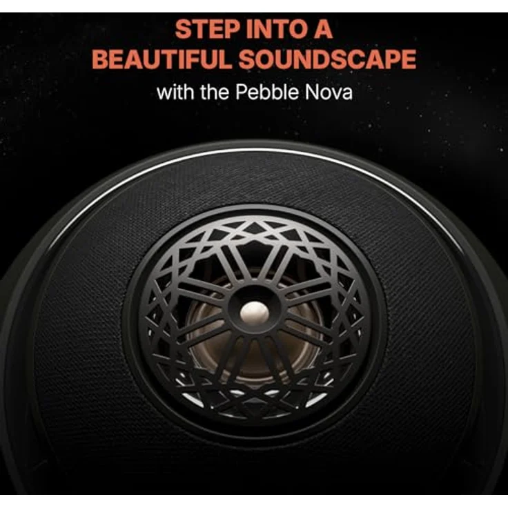 CREATIVE Pebble Nova, PC-Lautsprecher mit kraftvollem Sound, Schwarz – Bild 3