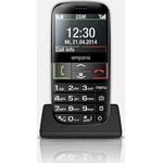 Emporia EUPHORIA V50 black Seniorenhandy 2.4" - vertragsfrei für alle Netze