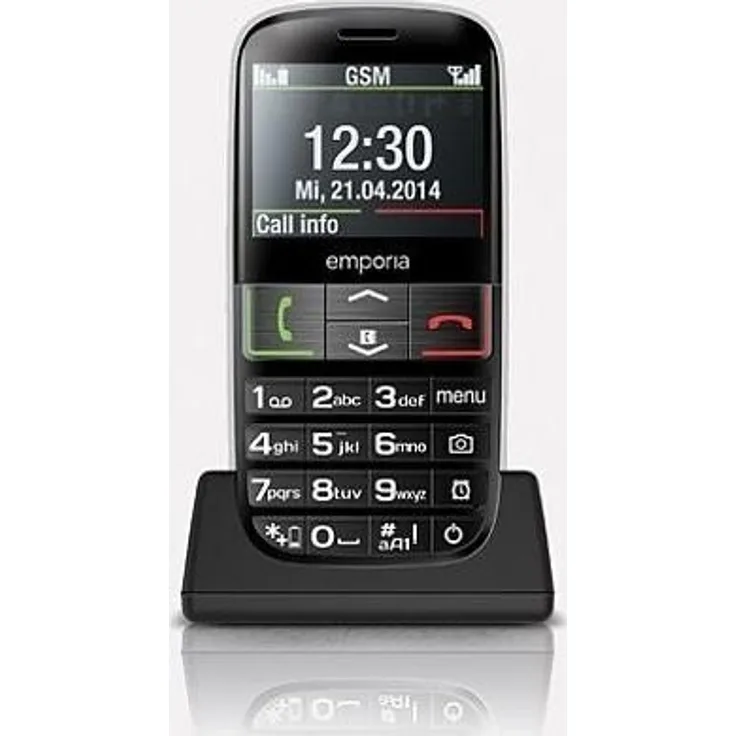 Emporia EUPHORIA V50 black Seniorenhandy 2.4" - vertragsfrei für alle Netze