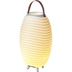 Kooduu Synergy 50 - Tragbarer Bluetooth-Lautsprecher, dimmbares LED-Lampe und Weinkühler - Musik und Licht für den Innen- und Außenbereich, wie Partys, Dinner und Feiern Aller Art