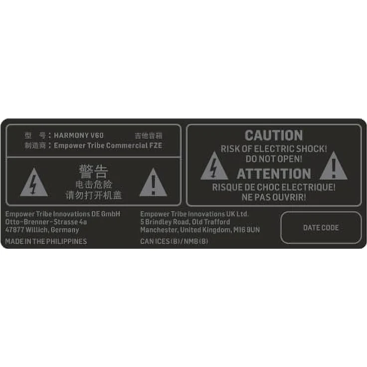 TC-Helicon Harmony V60, Zweikanaliger Akustikgitarren Verstärker mit 60 Watt Leistung und 4-Button Footswitch – Bild 3