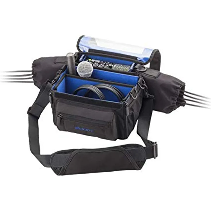 Zoom PCF-8n Produktionstasche für F8n, F8, F4, mehrere Fächer und Fächer, Zugang zu Ein- und Ausgängen, Schutz vor Regen und Staub