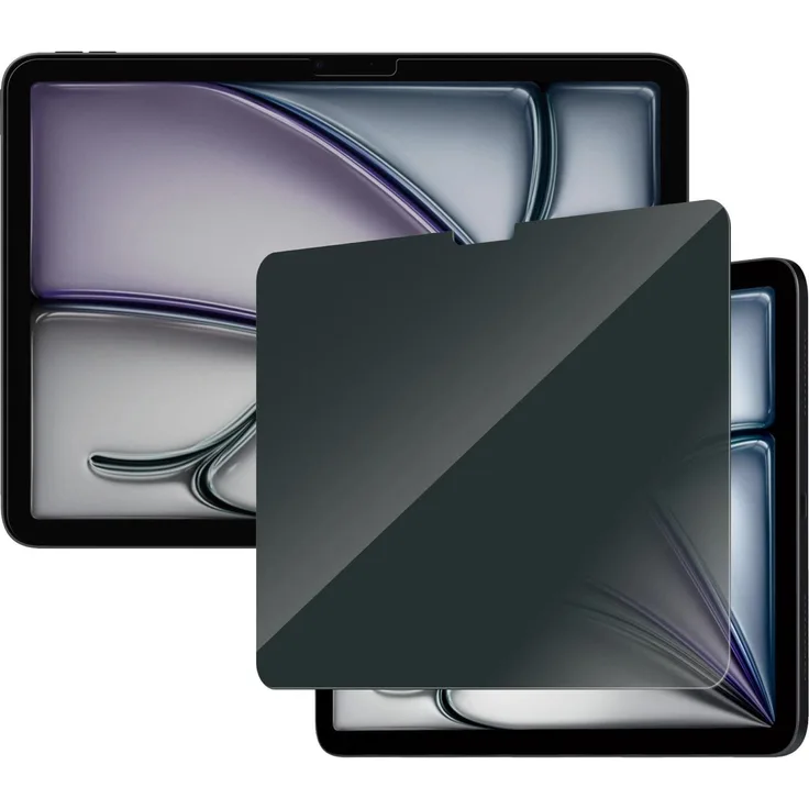PanzerGlass Privacy Screen Protector für iPad Air (10.9 Zoll), kratz- und stoßfeste Tablet Schutzfolie mit antibakterieller Beschichtung