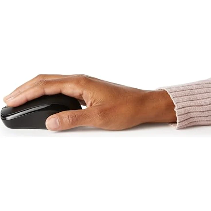 AmazonBasics Schnurlose Maus mit Nano-Empfänger (schwarz) – Bild 3