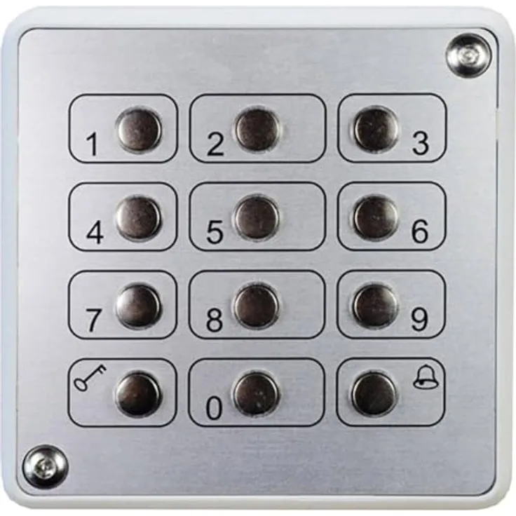 Kaiser Nienhaus 100620 Tastatur aus Metall für die Wand