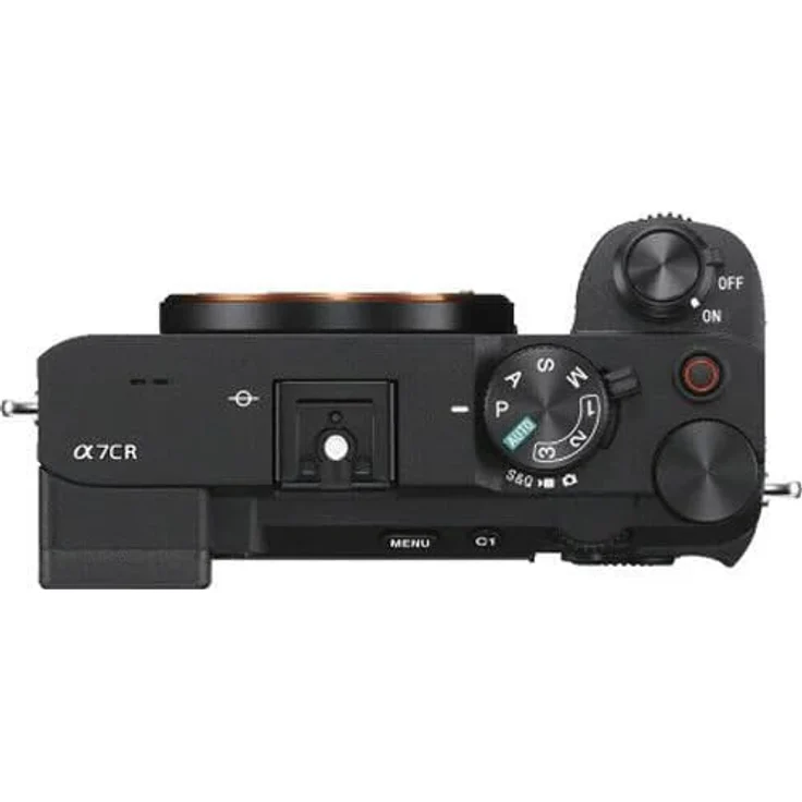 Sony Alpha 7CR | Vollformatkamera ohne Spiegel mit austauschbarem Objektiv (kompakt, 61 MP, Autofokus in Echtzeit, 4K60p), Schwarz – Bild 3