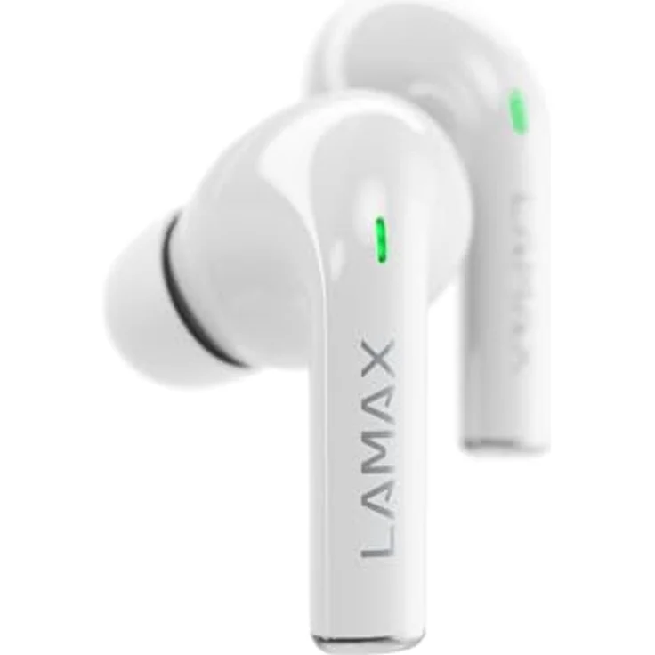 LAMAX Clips1 white Bluetooth-Kopfhörer mit 40 Stunden Wiedergabezeit und Touch-Steuerung – Bild 3