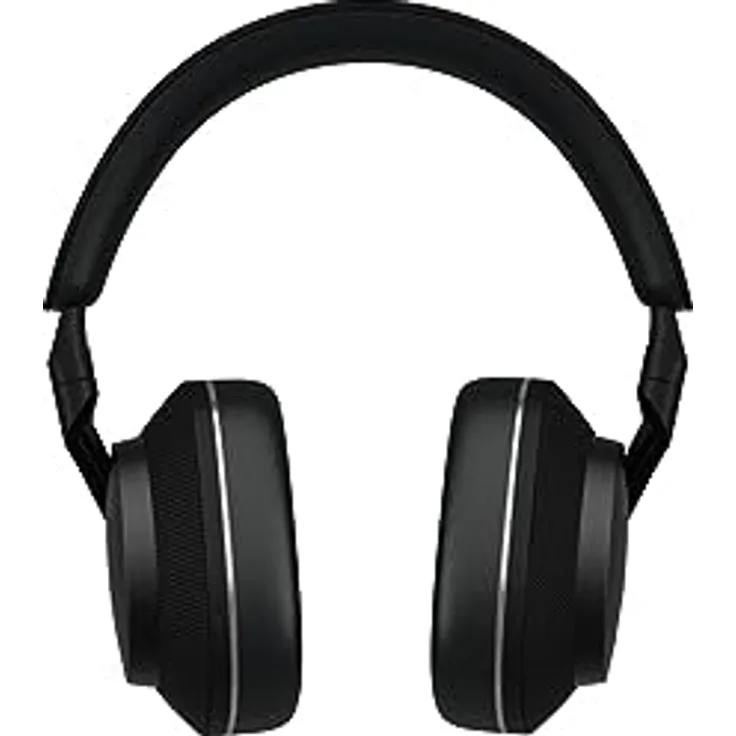 Bowers & Wilkins PX7 S2e Over-Ear-Kopfhörer mit Geräuschunterdrückung, kabellos, Qualcomm aptX™ Adaptive & Schnellladung, 30 Stunden Wiedergabe, sechs integriertes Mikrofon, Anthrazit Schwarz