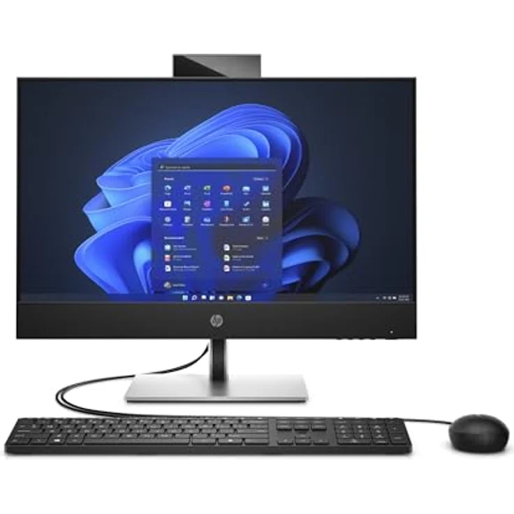 HP ProOne 440 G9, All-in-One-PC mit Intel® Core™ i3, 16 GB RAM, 512 GB SSD, 60,5 cm (23.8) Full HD, Schwarz/Silber, Windows 11 Pro, Wi-Fi 6E – Bild 3
