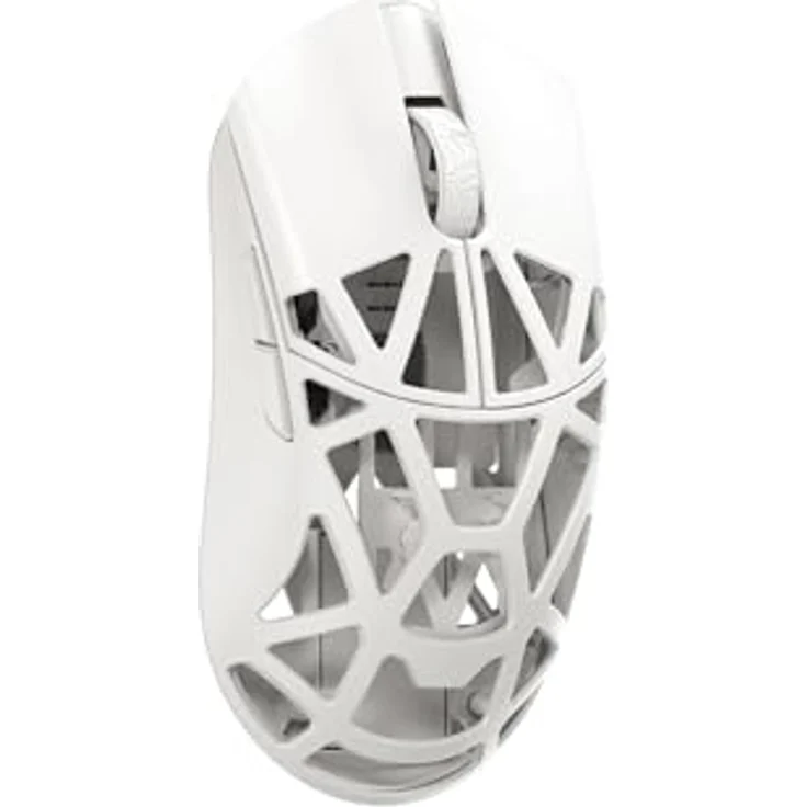 WLMouse Beast X Mini Pro, kabellose Gaming-Maus mit 8.000 Hz Abtastrate, Omron Optical Switches, ultraleicht 34 g, weiß – Bild 2