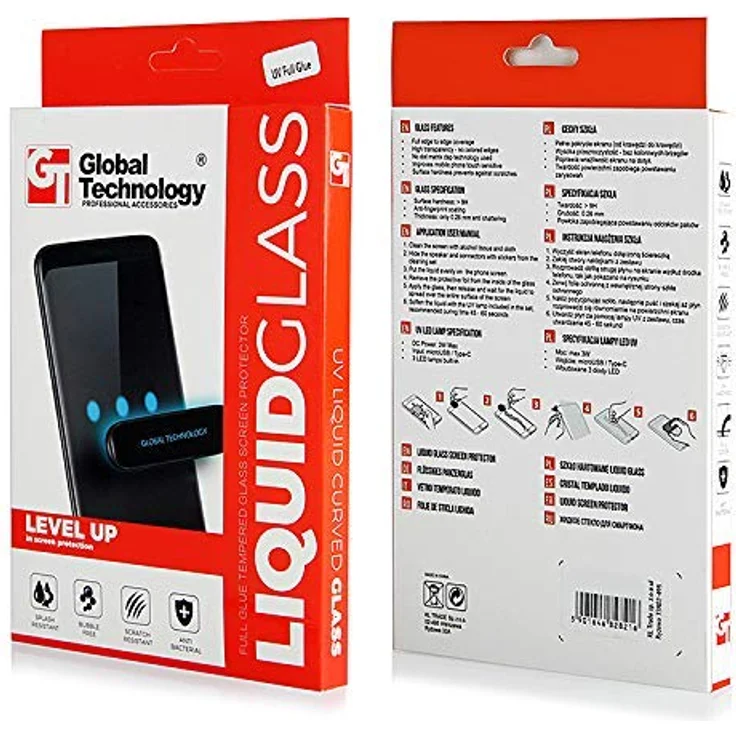 COFI 1453 Schutzglas für Samsung Galaxy S20 Ultra (G988B) mit Kleber & UV Licht 3D Curved Schutzfolie - Volle Abdeckung, extra Schutz vor Stößen & Kratzern - Transparent – Bild 3