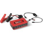 ULTIMATE SPEED mobile Autostarthilfe Starthilfe mit Powerbank "UMAP 12000 D4" Lithium-Ionen-Technologie & 2 in 1 Funktion, Kunststoff, Schwarz