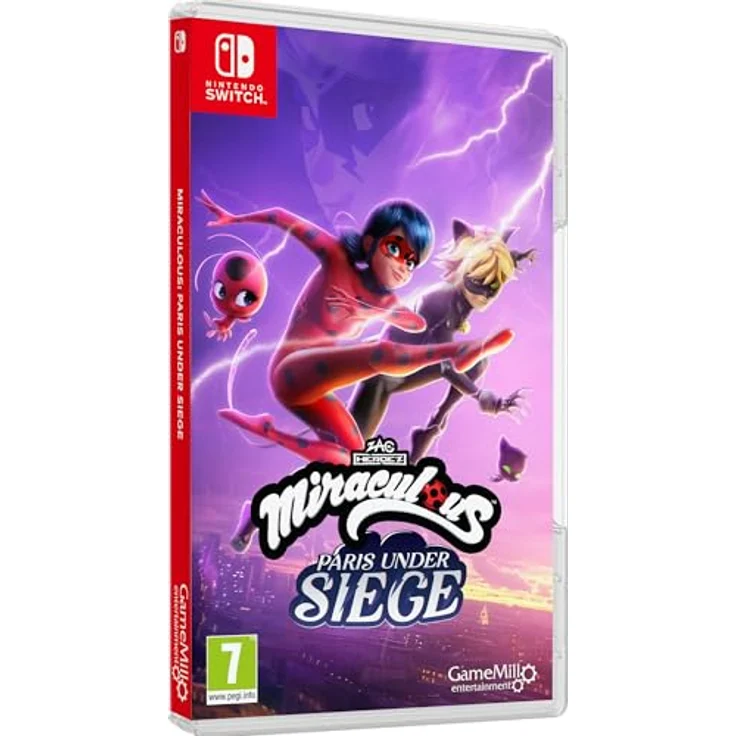 GameMill Entertainment Miraculous Paris Under Siege (Nintendo Switch) - Neue Originalgeschichte, Epic Heroes, Master Acrobatic Martial Arts, Kraft der Freundschaft, Iconic Villains – Bild 2