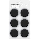 Koss Ohrpolster für PortaPro, Sporta Pro, KSC75 Kopfhörer (6er Pack) - Schwarz