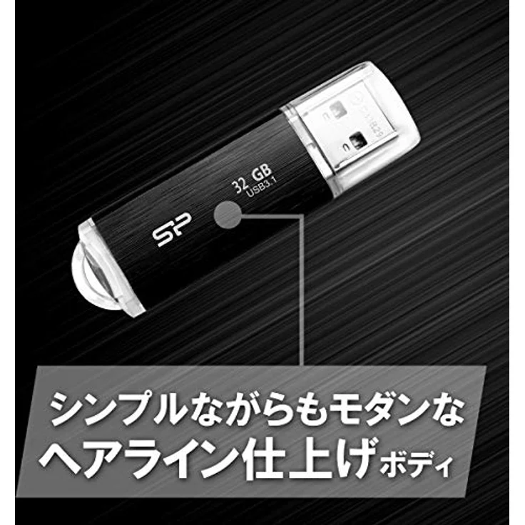 Silicon Power 32 GB Blaze B02 32 GB USB 3.0 schwarz USB Flash Drive – Bild 3