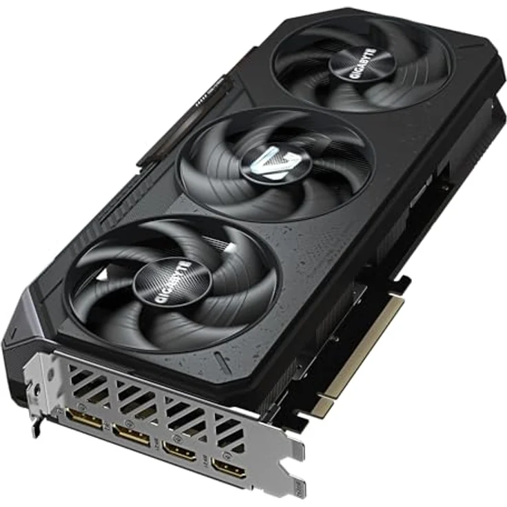 GIGABYTE Radeon RX 9070 GRE GAMING OC 12G – Grafikkarte mit 12GB GDDR6, 2920 MHz Boost-Takt, 2 × HDMI und 2 × DisplayPort – Bild 3