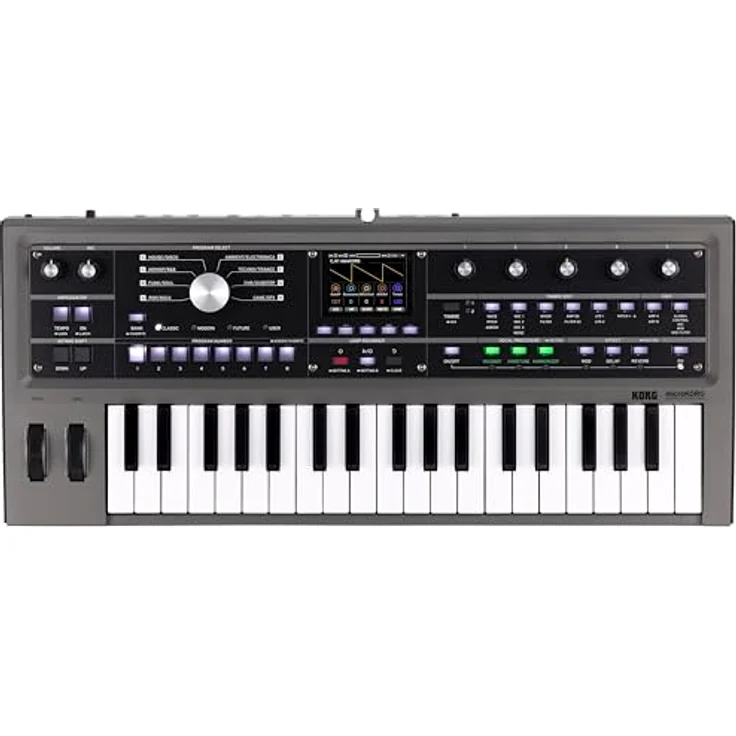 Korg micro2, Digital-Synthesizer mit 3 Oszillatoren, 8 Stimmen, 256 Presets und 2,8“ Farbdisplay – Bild 8
