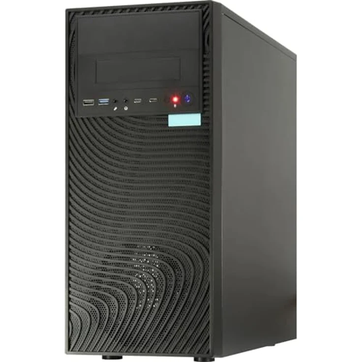 Inter-Tech IT-8835 RIPPLE ATX-Gehäuse, geräumig mit USB-C 3.2 und flexibler Laufwerksbestückung – Bild 3