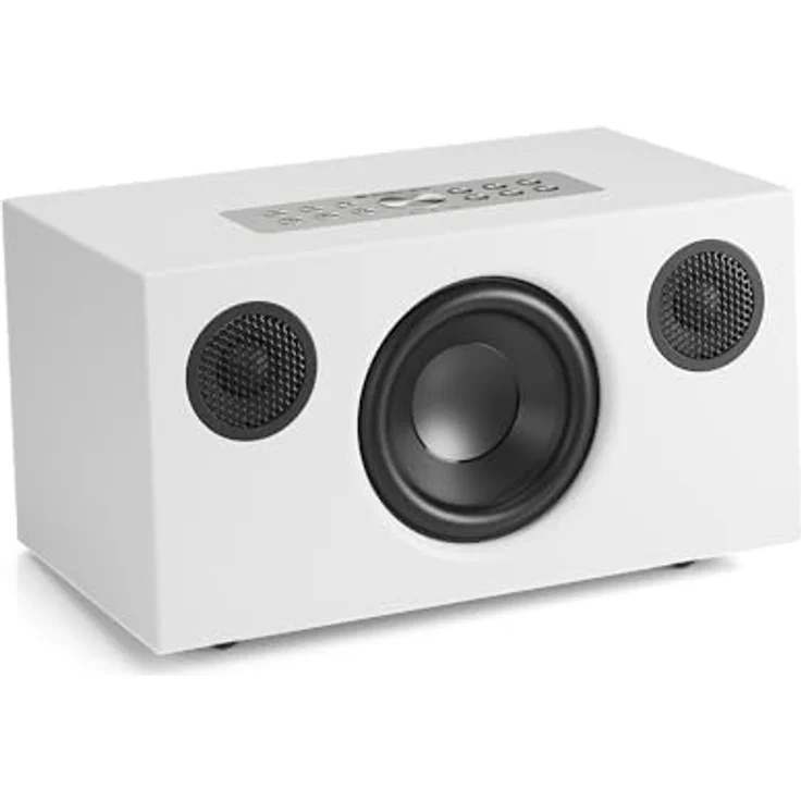 Audio Pro C5 MkII W, Streaming-Lautsprecher mit Airplay 2, Bluetooth und WLAN, Weiß, Multiroom System – Bild 1