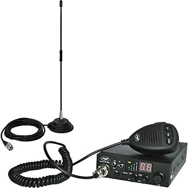 Paket CB-Funkgeräte Escort HP 8024 ASQ + CB Antenne Extra 40 mit Magnet - Preisvergleich – Bild 1