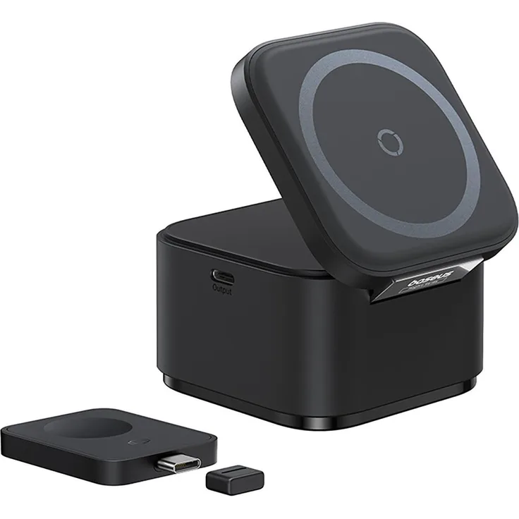 Baseus Kabelloses Ladegerät P10264100123-01, Wireless Charger mit 15 W Leistung, blau
