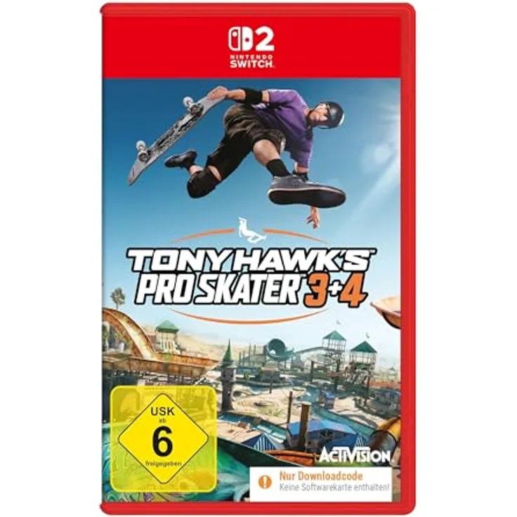 Xbox Tony Hawk's™ Pro Skater™ 3 + 4 – Nintendo Switch™ 2, gesteigerte HD-Auflösung, plattformübergreifender Online-Multiplayer, verbessertes Gameplay