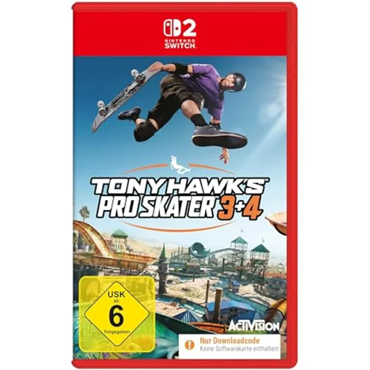 Xbox Tony Hawk's™ Pro Skater™ 3 + 4 – Nintendo Switch™ 2, gesteigerte HD-Auflösung, plattformübergreifender Online-Multiplayer, verbessertes Gameplay – Bild 1