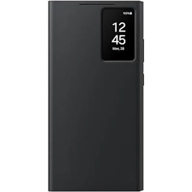 Samsung Smart View Wallet Smartphone Case EF-ZS928 für Galaxy S24 Ultra, Handy-Hülle, Kartenfach, Sichtfenster, Black – Bild 1