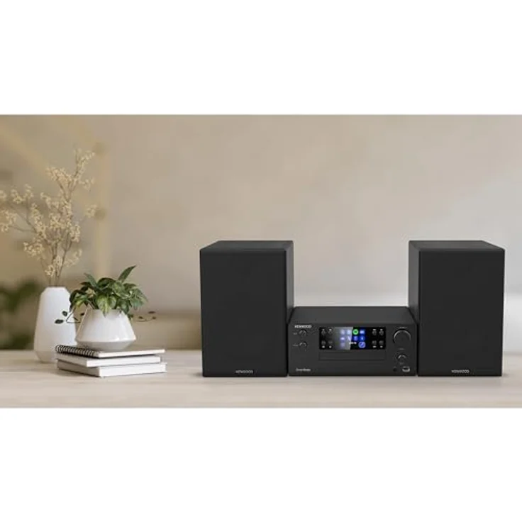 Kenwood M-9500S-B, Smart Micro Hi-Fi System mit Internetradio, DAB+, Bluetooth Audio-Streaming und 100 W RMS Leistung, Schwarz – Bild 3