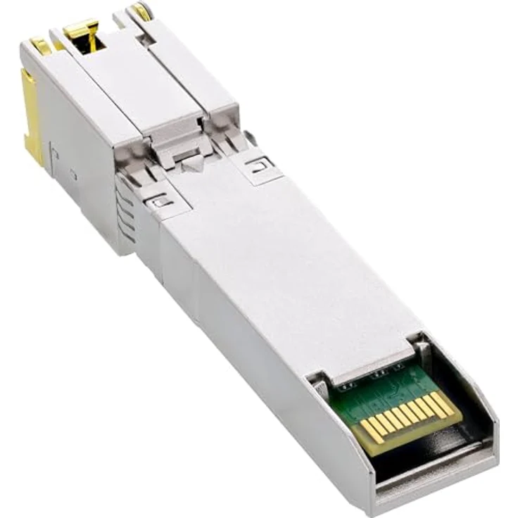 InLine SFP+ Modul 10GBase-T, Transceiver mit RJ-45 Buchse, 10 Gb/s Übertragungsrate für Distanzen bis zu 30 Metern – Bild 2